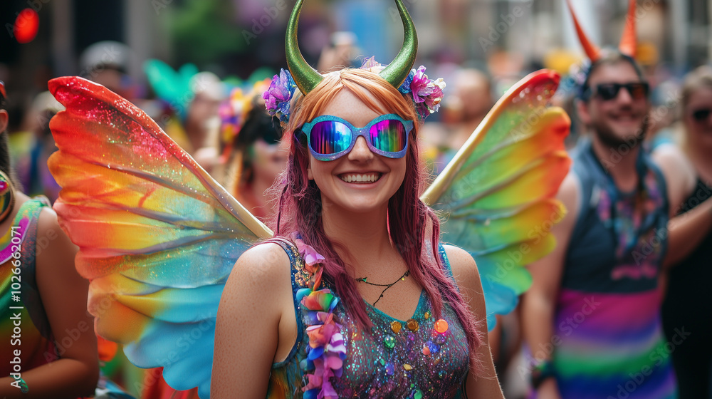 Fantasy Fest A Street Parade Filled With People In Fantasy Costumes
