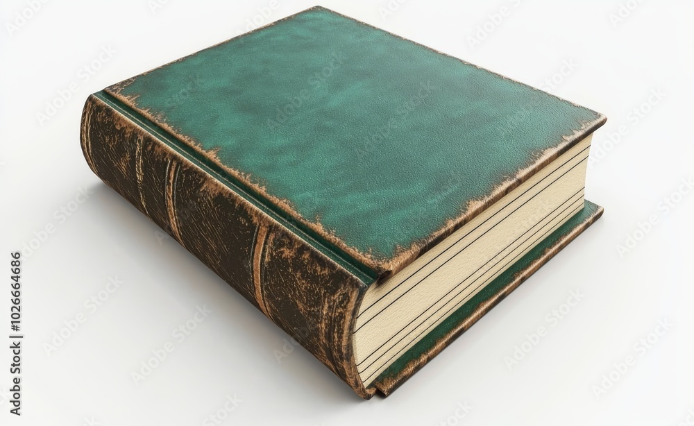 A transparent background is used to show closed and open lined notebooks in green A transparent background is used to show closed and open lined notebooks in green