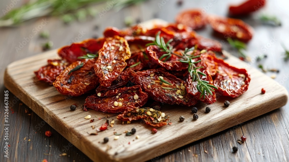 Herb & spice-infused sun-kissed tomatoes Herb & spice-infused sun-kissed tomatoes
