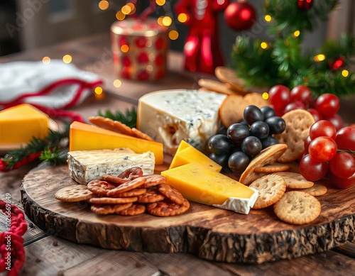 Fresh Parmesan Cheese Slice on Rustic Wooden Desk