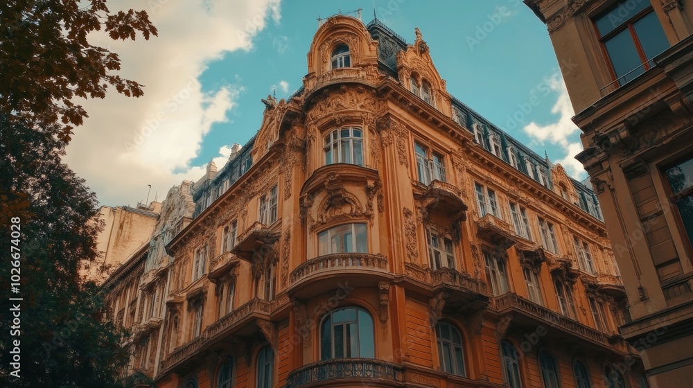 Fototapeta premium Buda's architectural styles