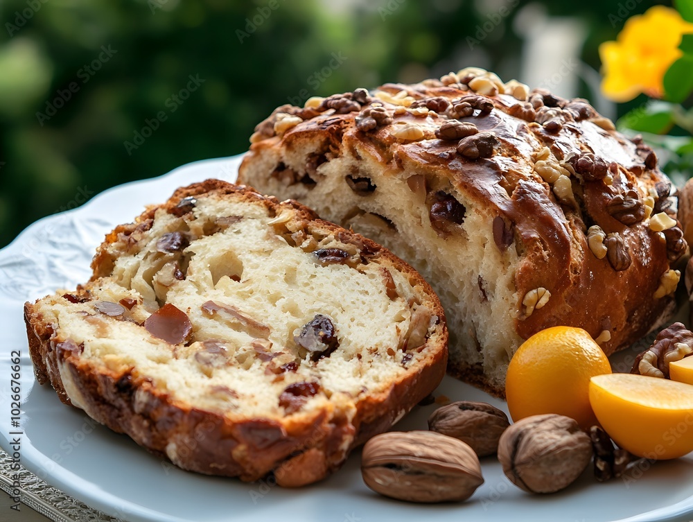 Fruit and nut bread Fruit and nut bread