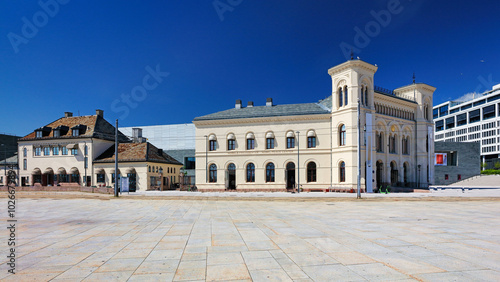 Quadro em tela The Nobel Peace Center of Oslo, Norway