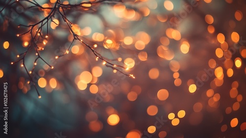 Wallpaper Mural Soft golden bokeh lights blending into a gradient of warm tones, creating a dreamy and ethereal backdrop. Torontodigital.ca