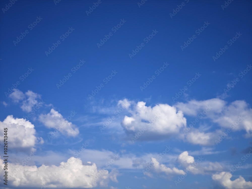 Fototapeta premium blue sky with cloud