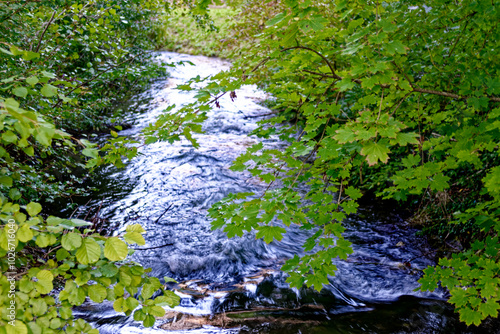 Autumn in the Bavarian town of Neustadt an der Aisch