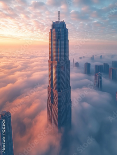 Fototapeta Skyscrapers interesting designs - 0082