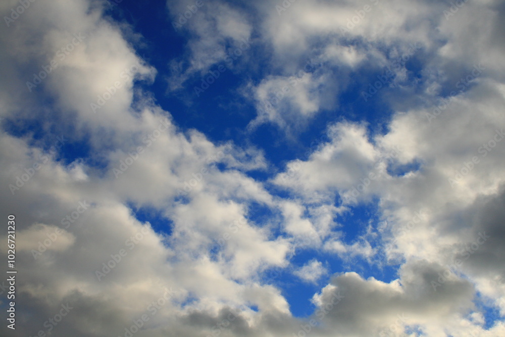 Fototapeta premium blue sky with clouds