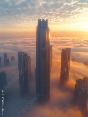 Fototapeta Skyscrapers interesting designs - 0140