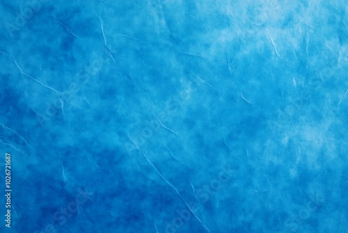 Mottled bright blue paper with minimal texture, perfect for simple background designs