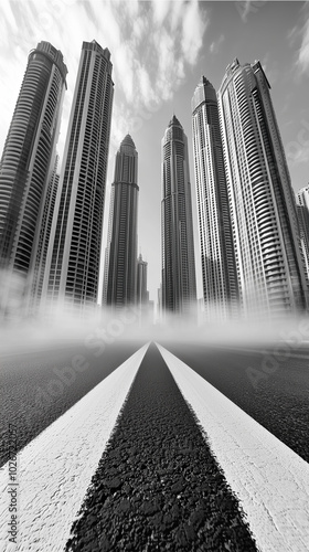 Fototapeta Skyscrapers interesting designs - 0166