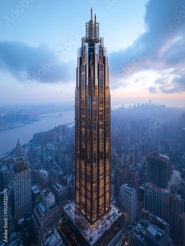 Fototapeta Skyscrapers interesting designs - 0165