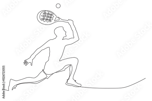 one line