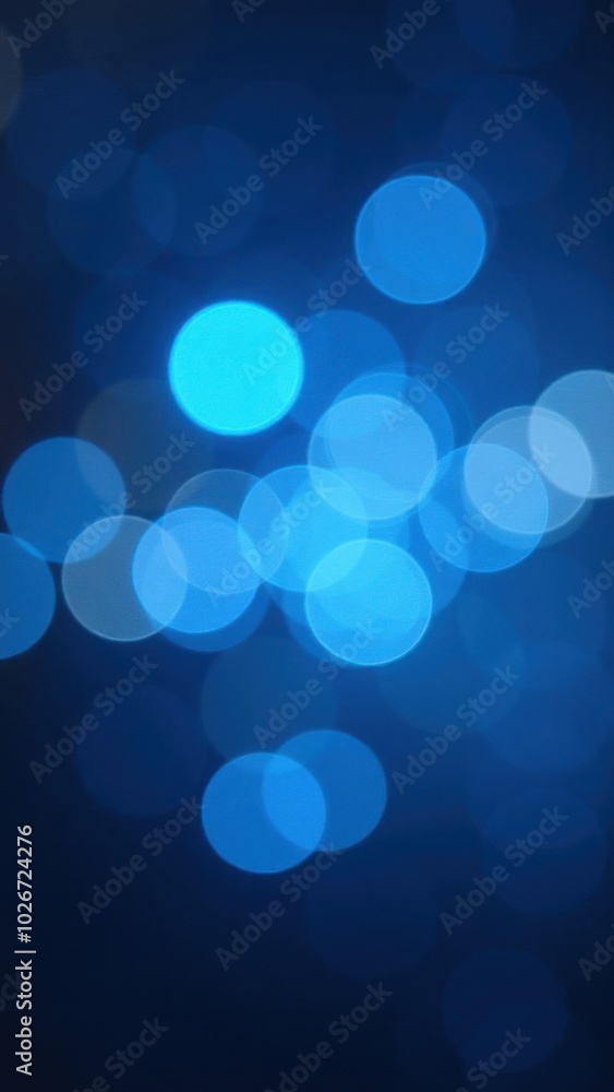 Abstract defocused blue lights creating bokeh effect background Abstract defocused blue lights creating bokeh effect background