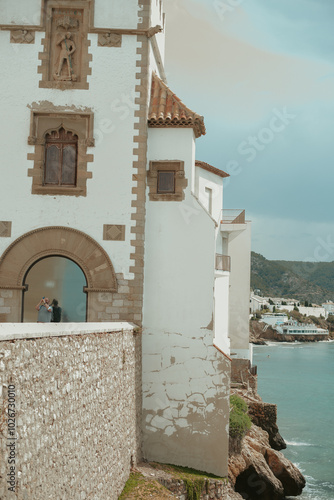 Sitges beach in Barcelona