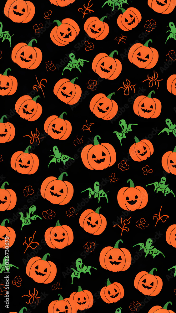 halloween seamless pattern halloween seamless pattern