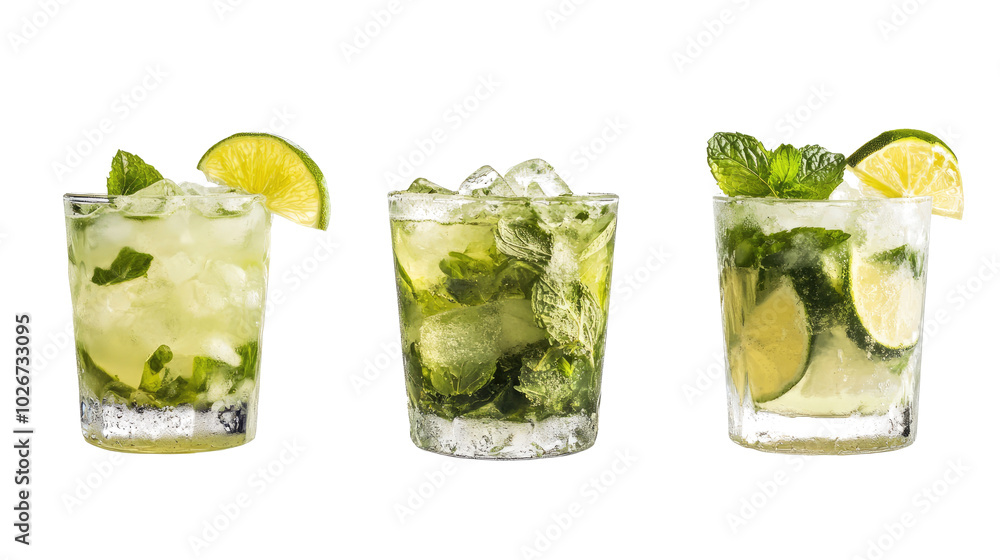 Refreshing Mojitos Served at a Summer Party Generative AI Refreshing Mojitos Served at a Summer Party Generative AI