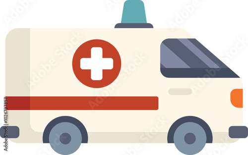 Ambulance car transporting patient to hospital in emergency situation, healthcare, urgent help concept