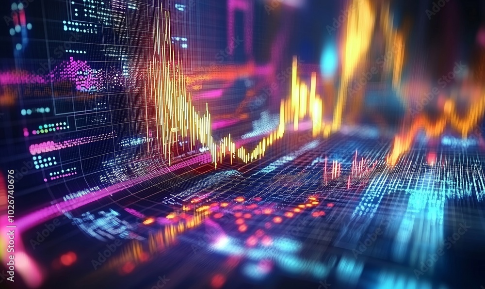 Stunning Visualization of Financial Data Trends and Insights in Motion