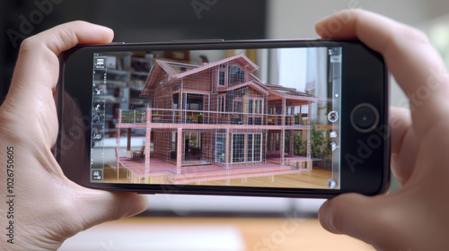 Imagine using your phone to see a 3D model of a house right in front of you! This is augmented reality, where digital objects are layered onto the real world.