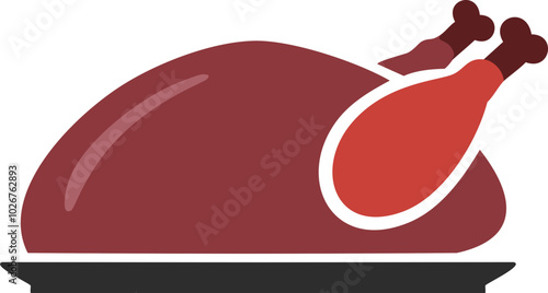 추수감사절 칠면조 벡터 일러스트