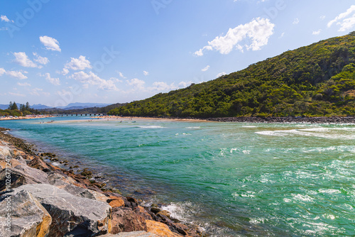 Tallebudgera creek in the Gold Coast, Queensland, Australia photo