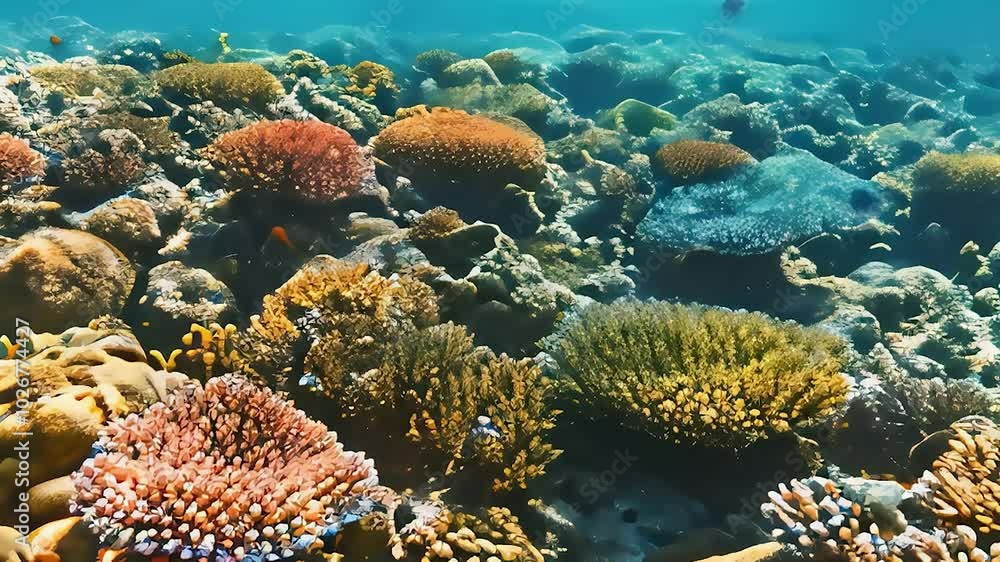 Vibrant Coral Reef Vibrant Coral Reef