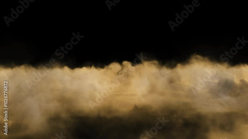 4k dust blowing on ground towards camera