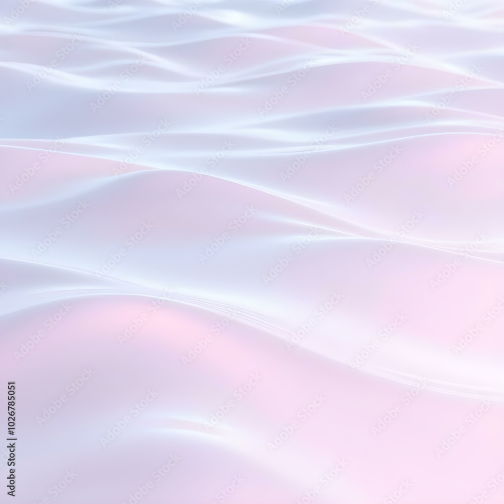 A calming and soothing visual of abstract waves gently flowing in a soft pastel color palette. The waves create a rhythmic motion, evoking a sense of tranquility and relaxation. Soft light reflections A calming and soothing visual of abstract waves gently flowing in a soft pastel color palette. The waves create a rhythmic motion, evoking a sense of tranquility and relaxation. Soft light reflections