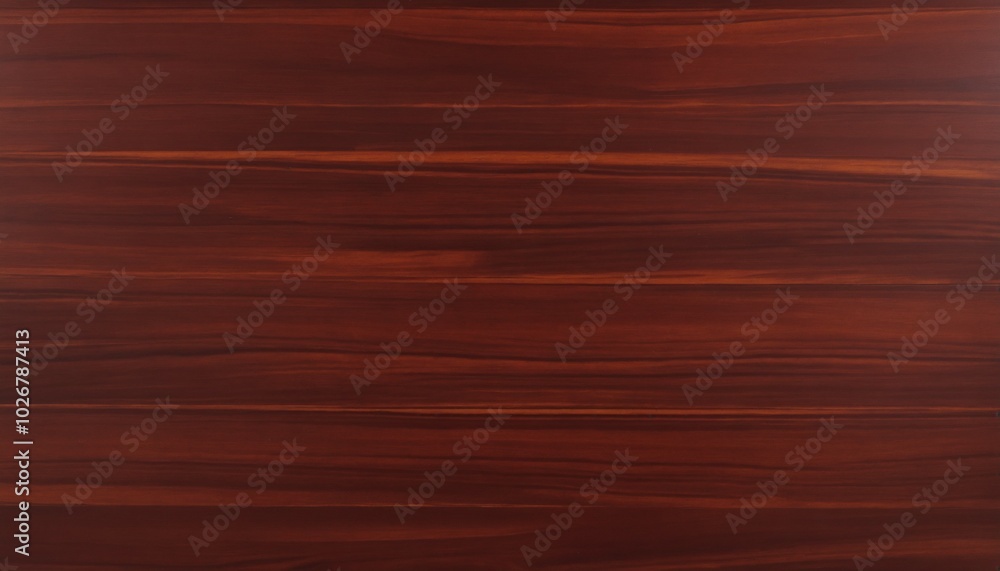 Fototapeta premium Polished Mahogany with Deep, Red Undertones