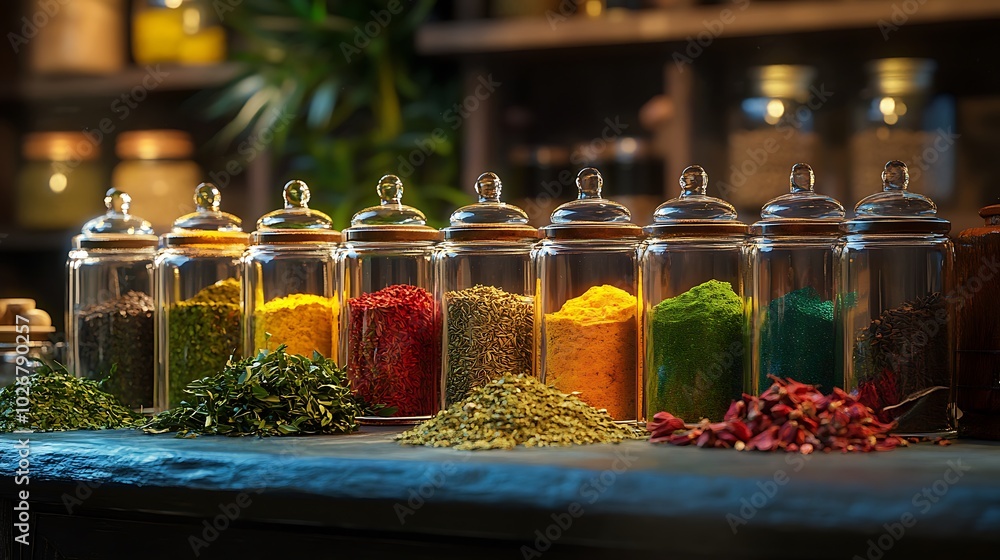a jar of spices a jar of spices