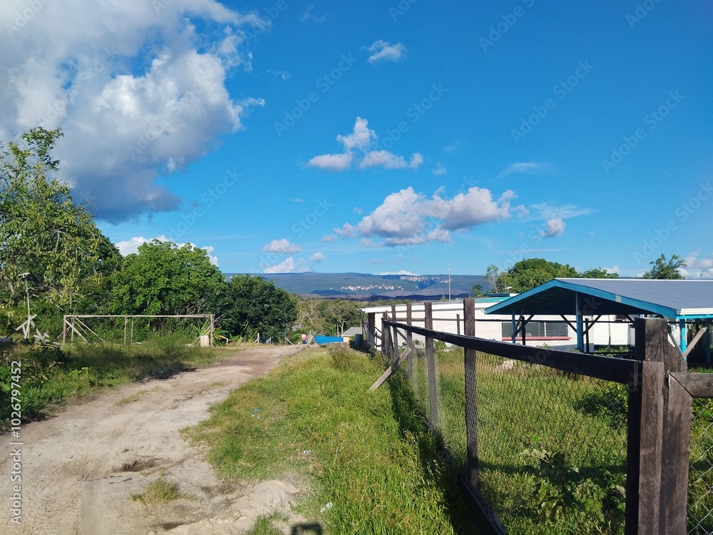 Fototapeta premium bridge over the river