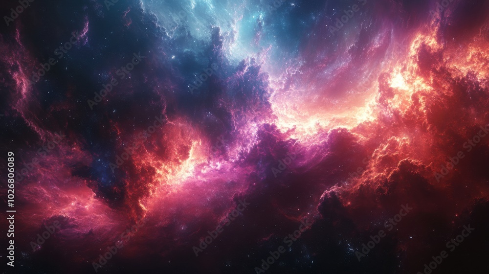 explosion of space explosion of space