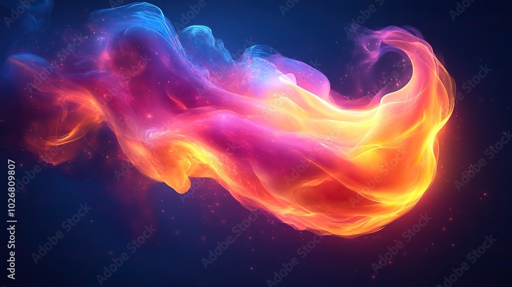 Fototapeta premium a stylized flame symbol representing the pytorch machine learning library signifying power and innovation in ai and deep learning