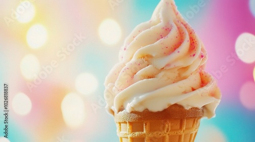 Wallpaper Mural Colorful Ice Cream Cone Delight Torontodigital.ca