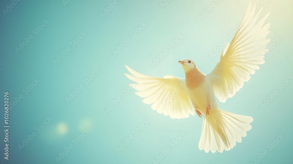 a single bird in mid flight captured a single bird in mid flight captured