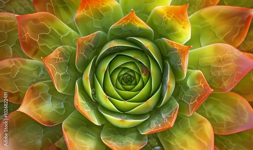 Close up of succulent plant