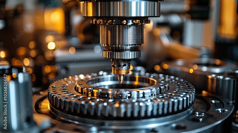 A close-up view of a three-dimensional measuring machine in Germany, illustrating precision engineering and technological innovation. A close-up view of a three-dimensional measuring machine in Germany, illustrating precision engineering and technological innovation.