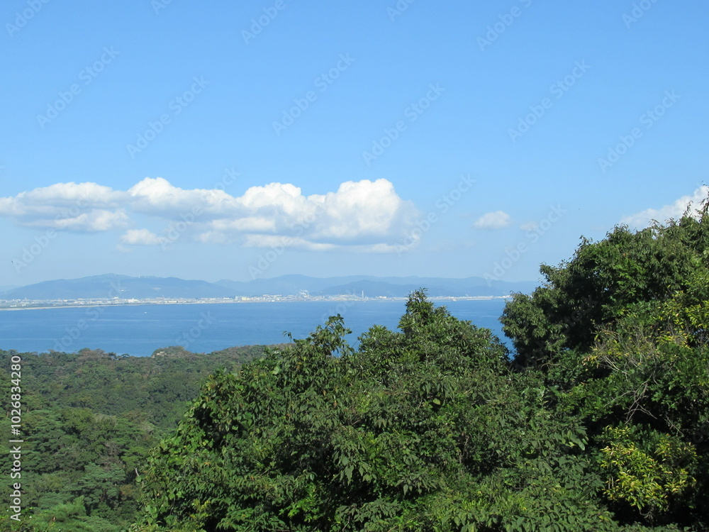 Obraz premium 大高森からの太平洋