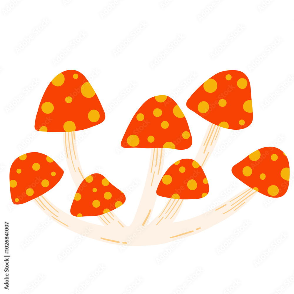 Mushroom, retro, groov, cute mushroom Mushroom, retro, groov, cute mushroom