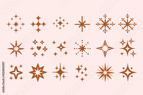 Stars sparkles black set symbols vector illustration
Stars sparkles black set symbols vector illustration
