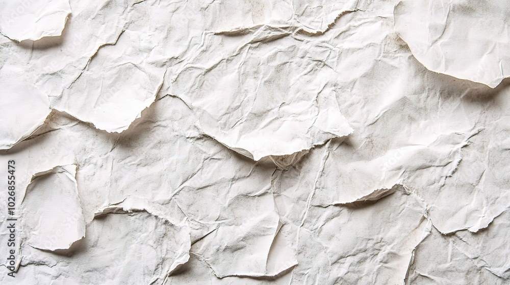 Textured Crumpled Paper Background for Creative Use Textured Crumpled Paper Background for Creative Use