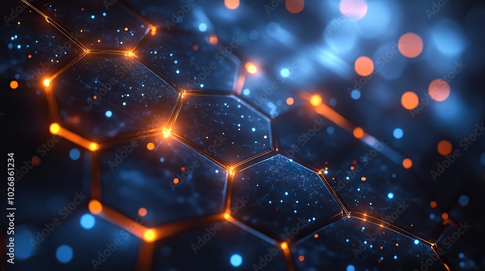 An abstract geometric pattern of hexagons, with simple elements, serves as a medical technology or science-themed design background. An abstract geometric pattern of hexagons, with simple elements, serves as a medical technology or science-themed design background.
