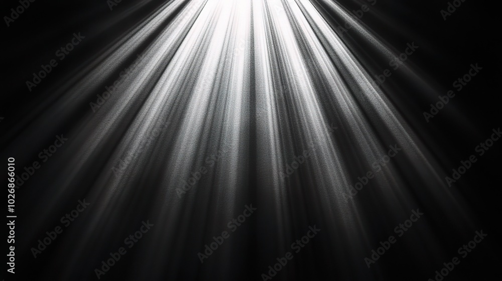 Dramatic Light Rays in Dark Background Dramatic Light Rays in Dark Background