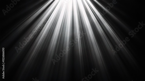 Dramatic Light Rays in Dark Background