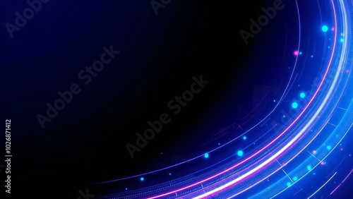abstract blue background with stars