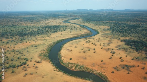 River in Savanna.