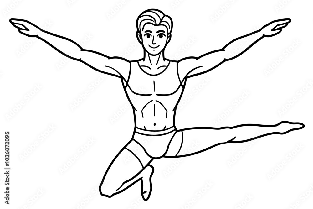 person in yoga position