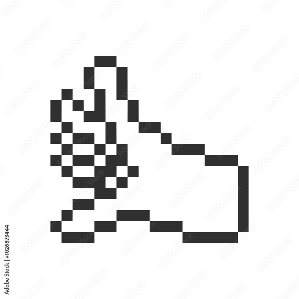 human cute hand pixel art human cute hand pixel art