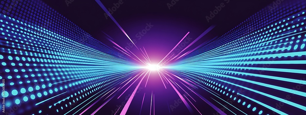 Abstract blue and purple light streaks background. Abstract blue and purple light streaks background.